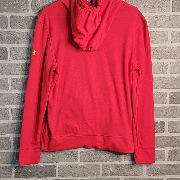Under Armour All Season Gear Pull Over Hooded Sweatshirt Hoodie Active Wear M - Picture 11 of 15